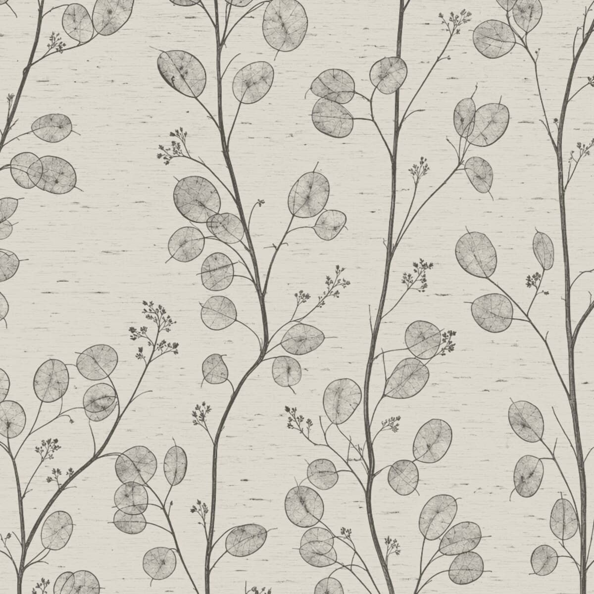 Lunaria, printed in Pale Oak